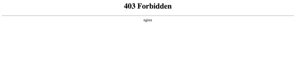 403 Forbiden Error | WordPress Errors