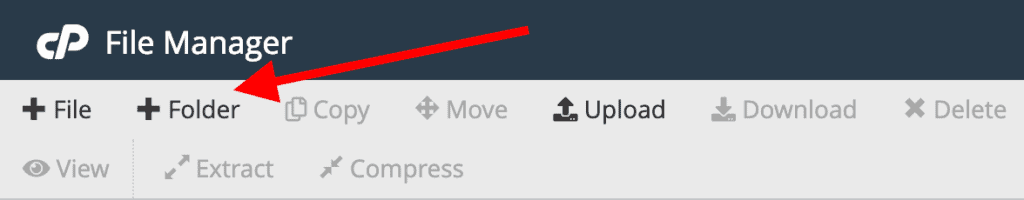 Create Folder | BigCloudy
