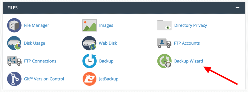 Backup Wizard | BigCloudy