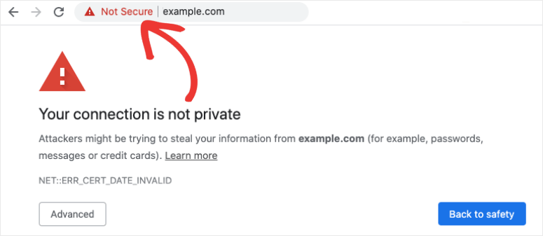 Chrome Not Secure | WordPress Errors