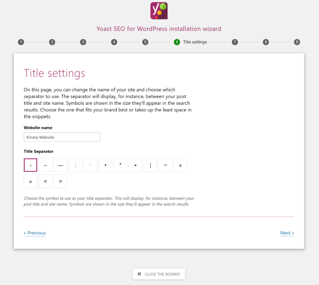 Yoast SEO | Setting up SEO Plugin
