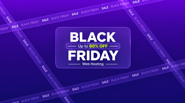 Black Friday Web Hosting Sale