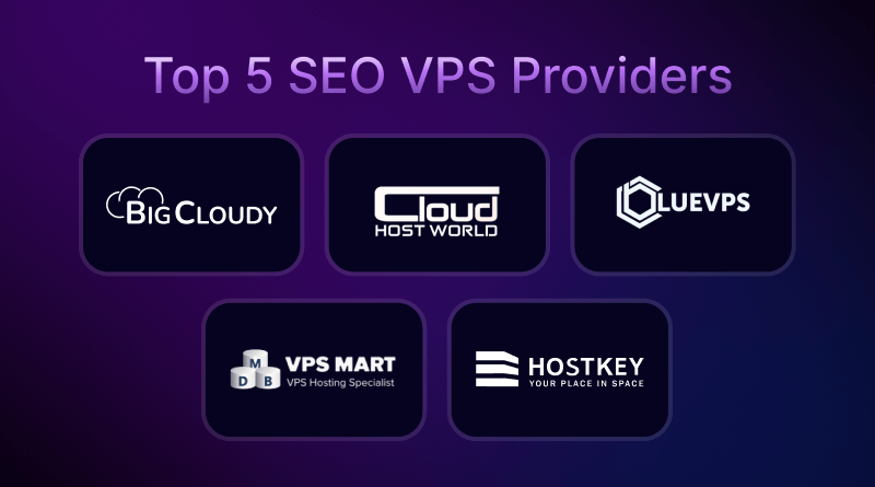 top 5 seo vps hosting providers