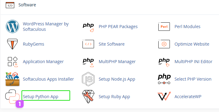 setup python bigcloudy