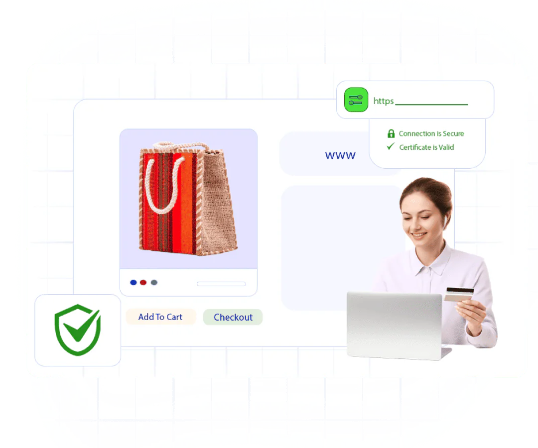 Website protection with SSL